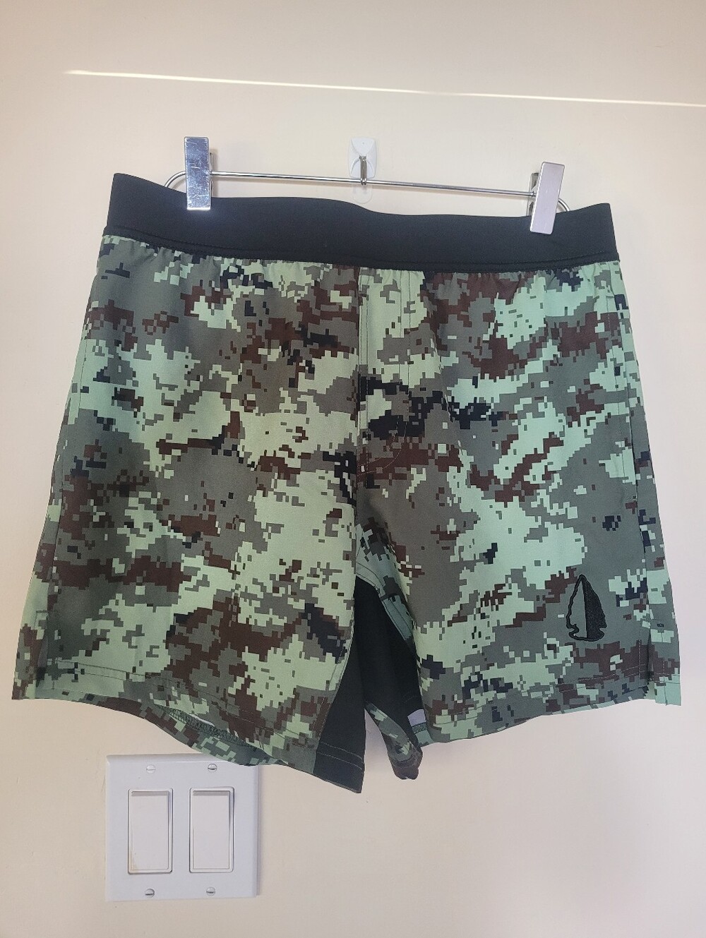 THF Athletic Shorts Digital Camo